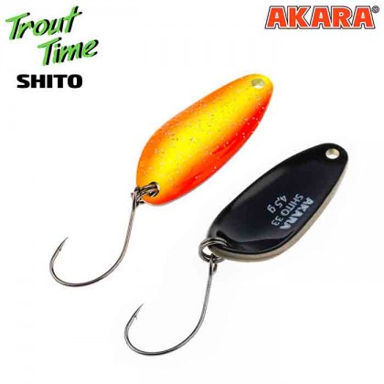 Блесна форелевая Akara Trout Time Shito 28 мм, 3.2 гр, цвет 52