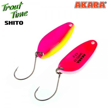 Блесна форелевая Akara Trout Time Shito 28 мм, 3.2 гр, цвет 60