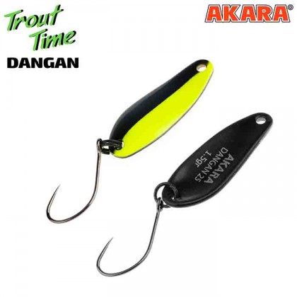 Блесна колебалка Akara Trout Time Dangan 25 мм, 1.5 гр, цвет 81