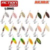 Блесна Akara Long 1+, 6,5г, цвет A15
