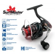 Катушка Surf Master Yamato Power Twitch FPT 1000A, 9+1